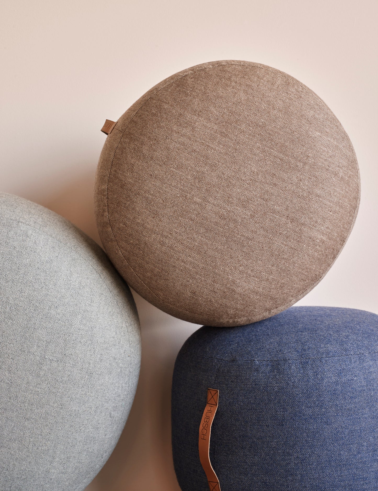Mochi Pouf Ø50 cm Marron