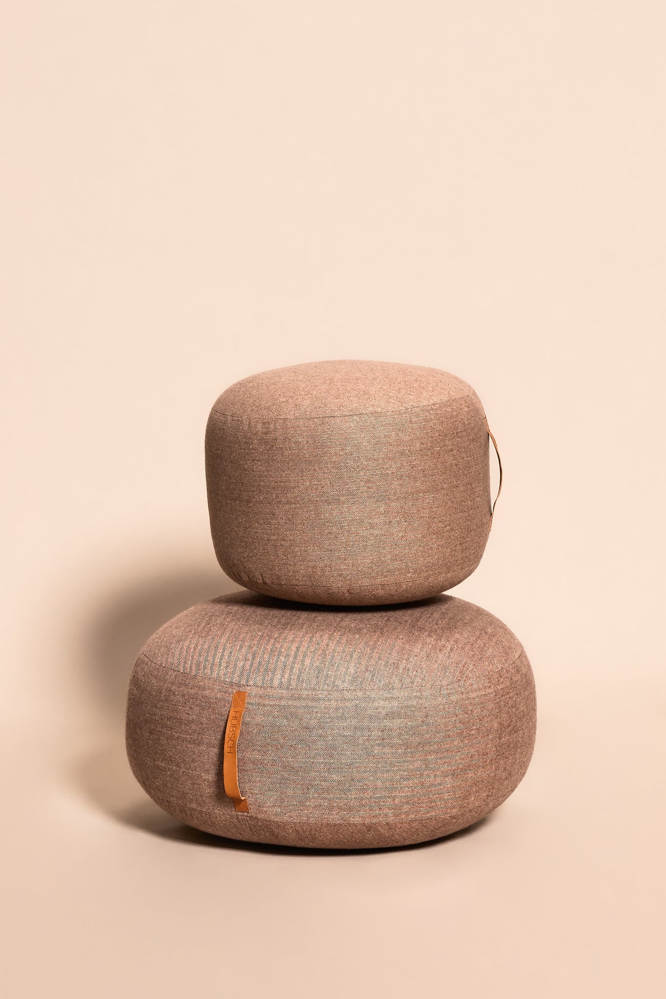 Mochi Pouf Ø50 cm Marron