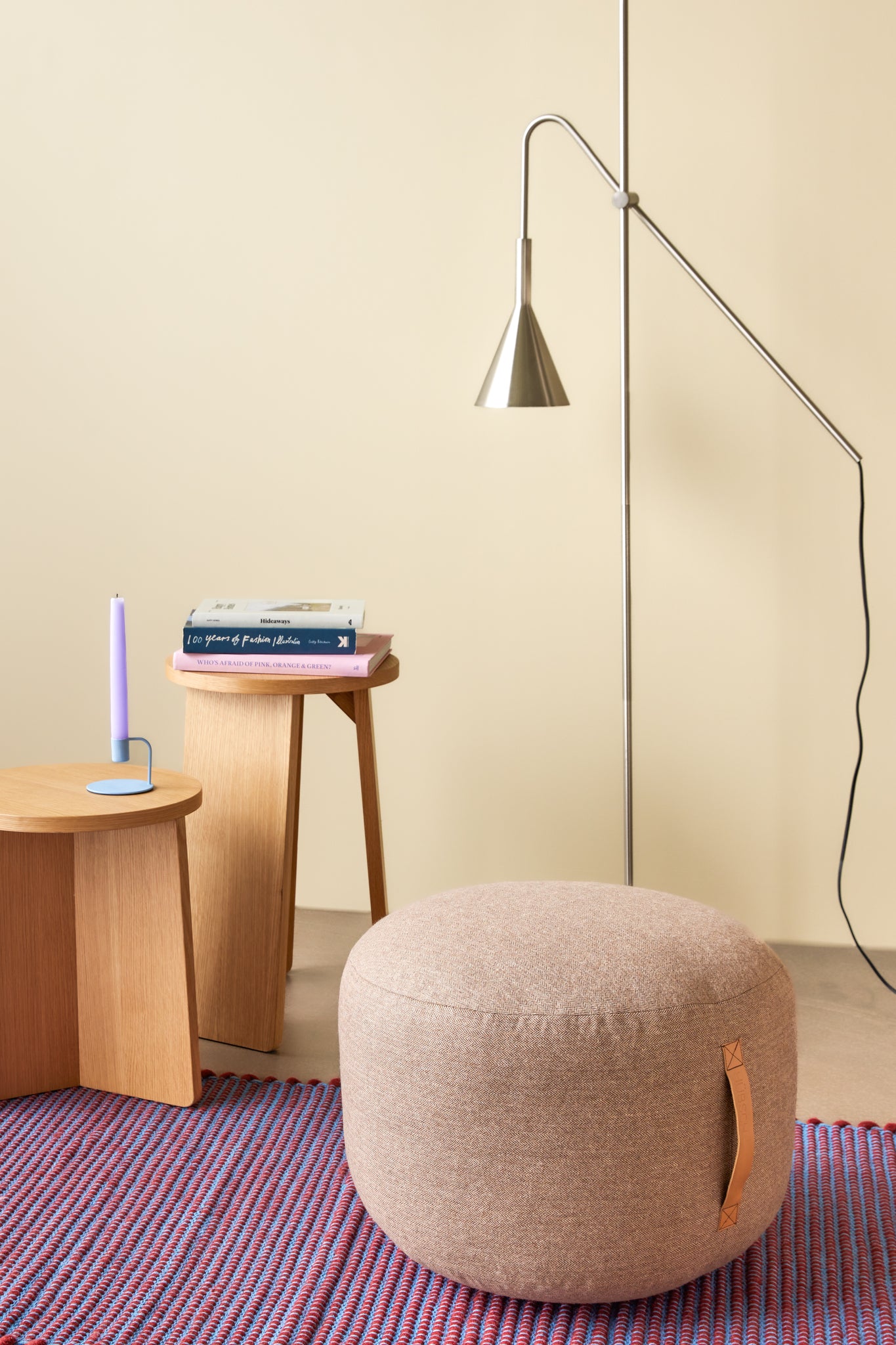 Mochi Pouf Ø50 cm Marron