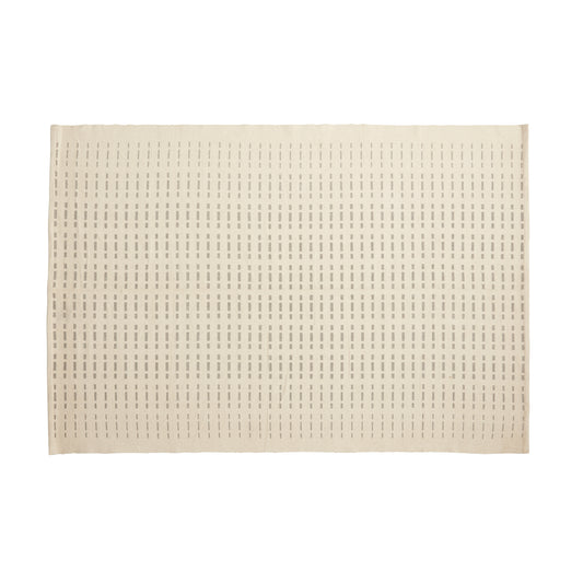Tapis Pin beige/gris
