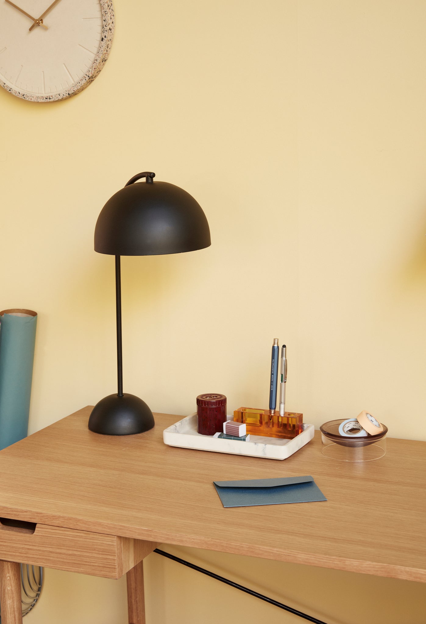 Bureau de studio naturel
