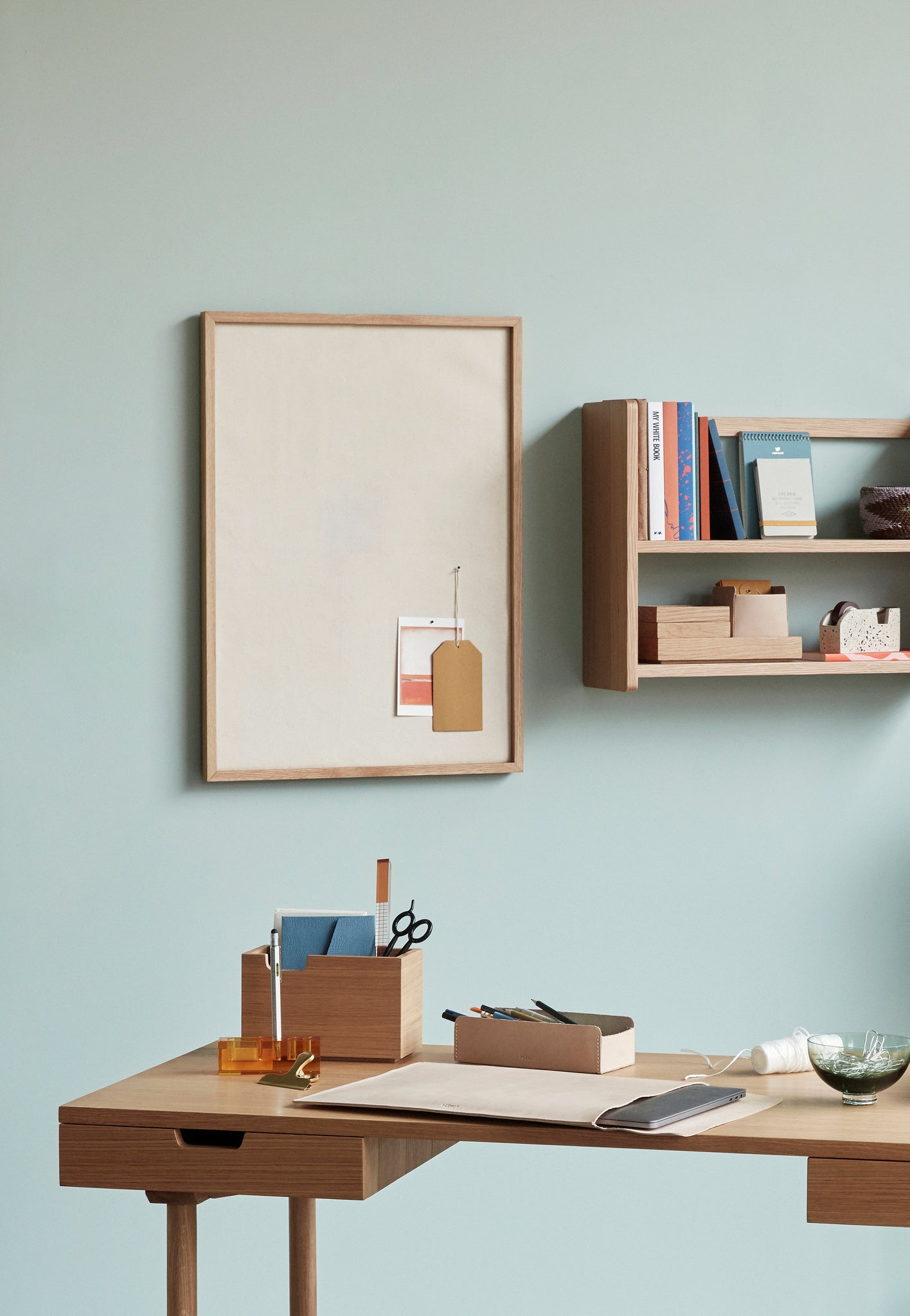 Bureau de studio naturel