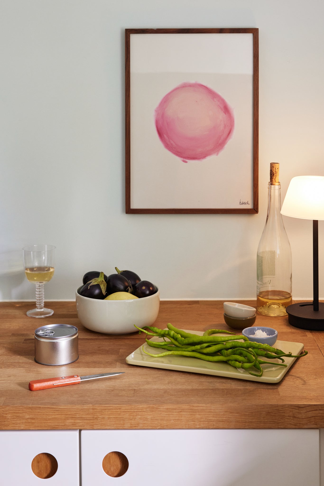 Cadre Focal 29,7 x 42 Noyer