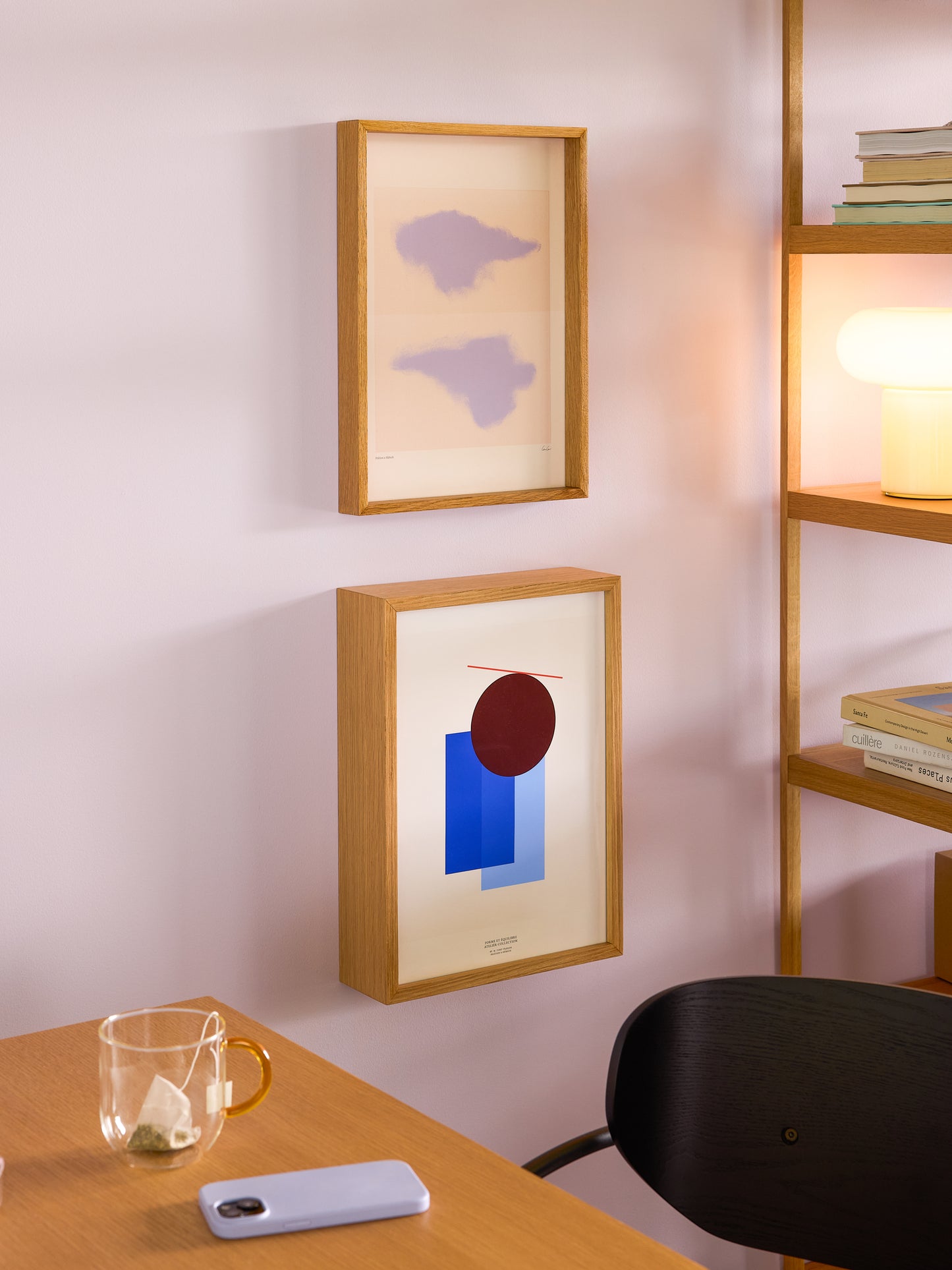 Cadre Hello 29,7 x 42 Naturel