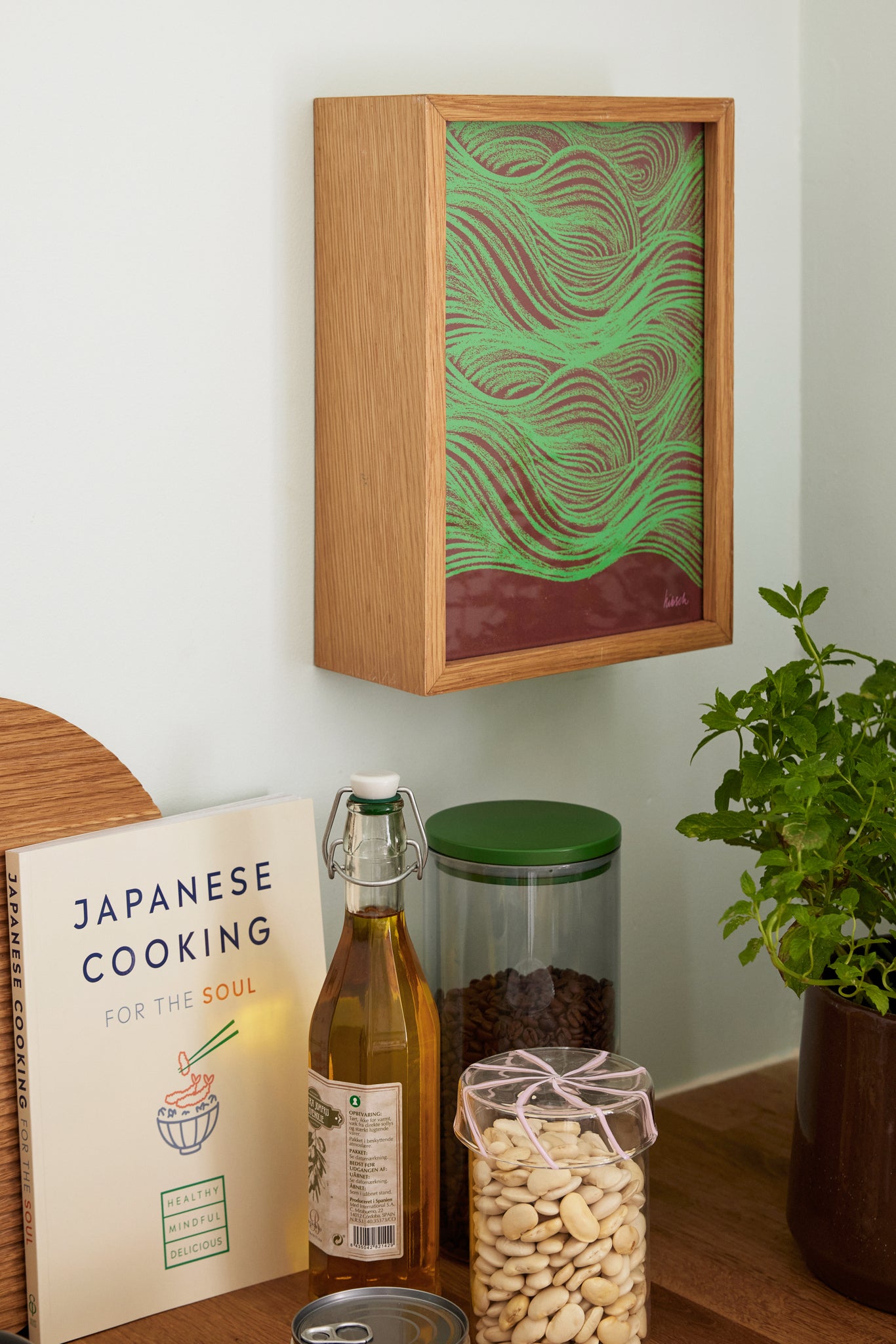 Cadre Hello 21 x 30 naturel