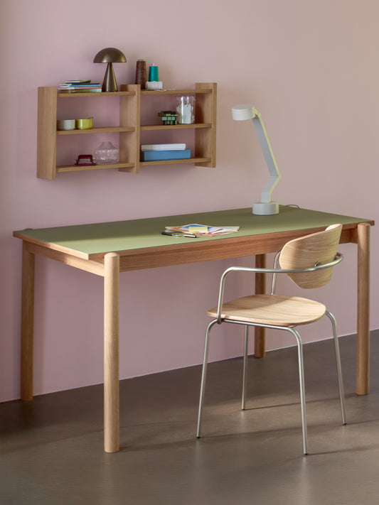 Bureau oblique olive