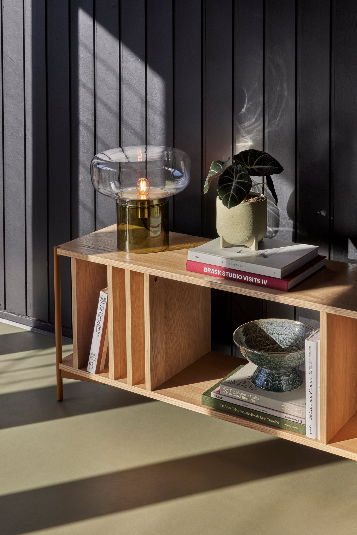 Crave lampe de table verte