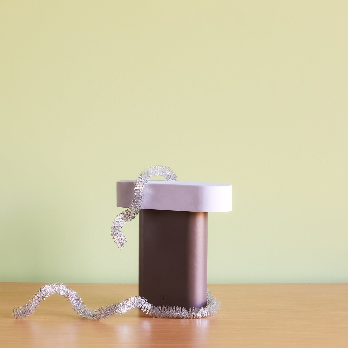 Lampe de table Sleek élégante marron/gris clair