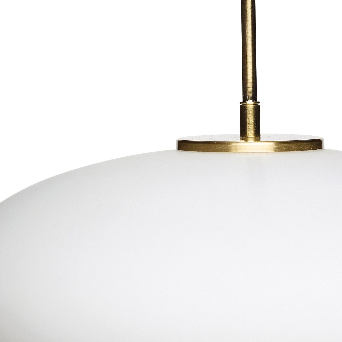 Suspension Muse Ellipse Blanche