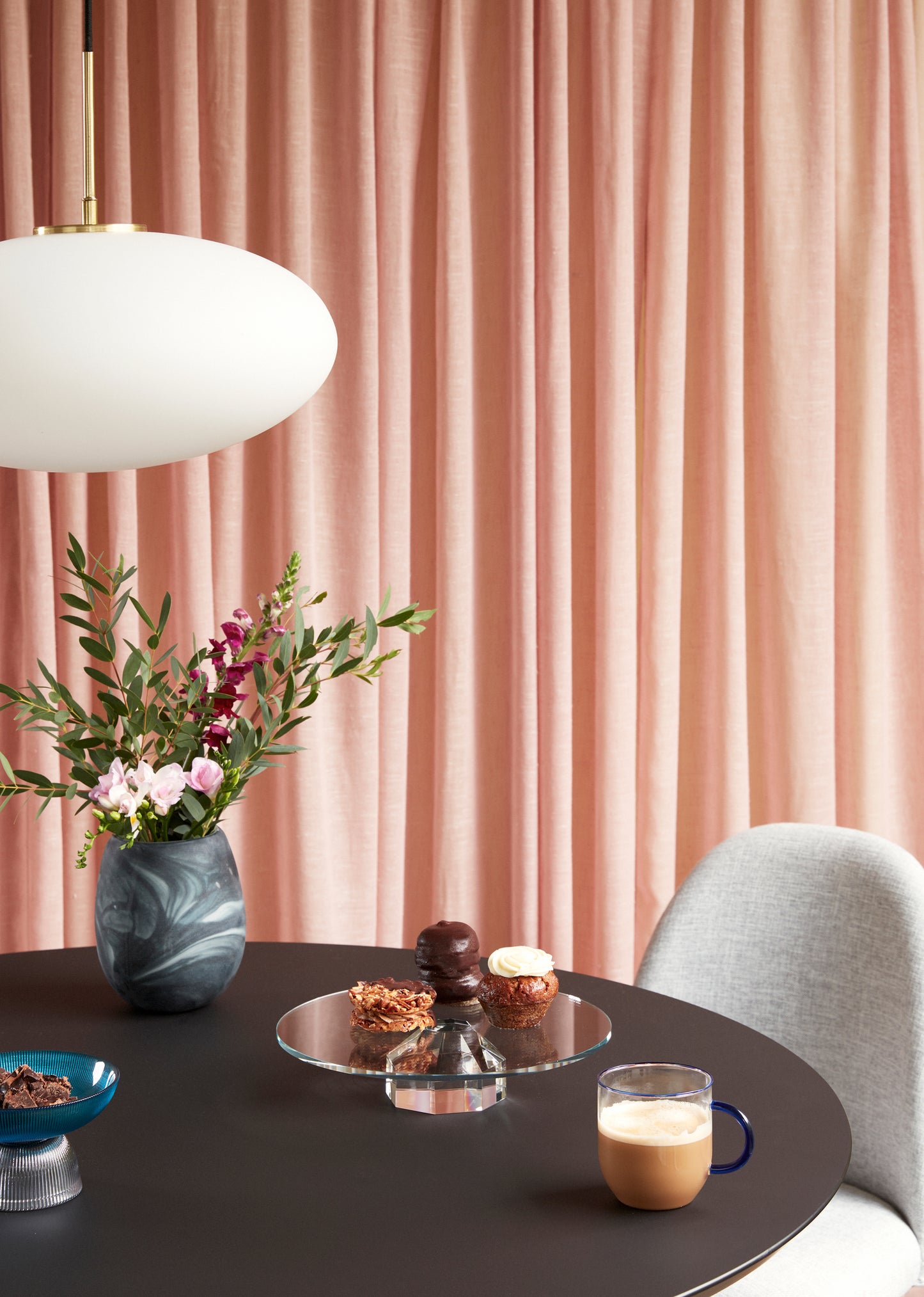 Suspension Muse Ellipse Blanche
