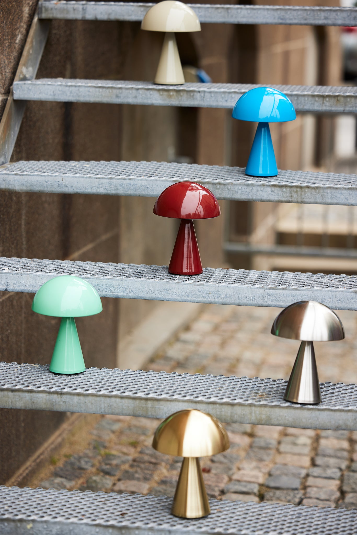 Lampe portable Mush en laiton