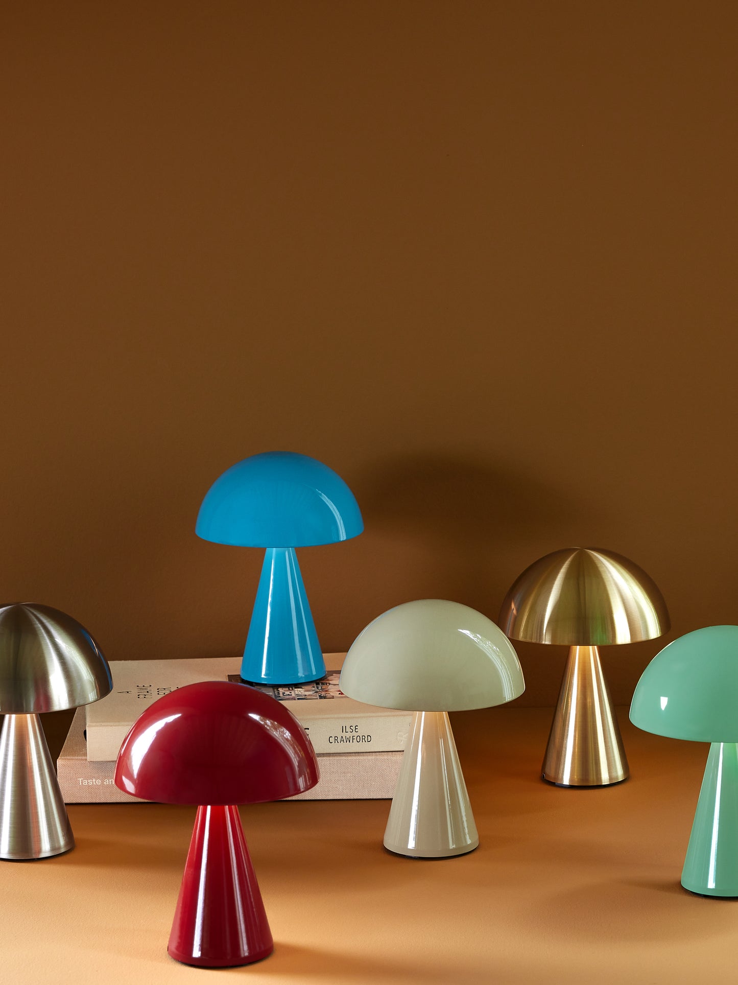 Lampe portable Mush bleue