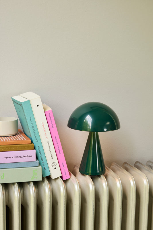 Mush Lampe portable vert foncé