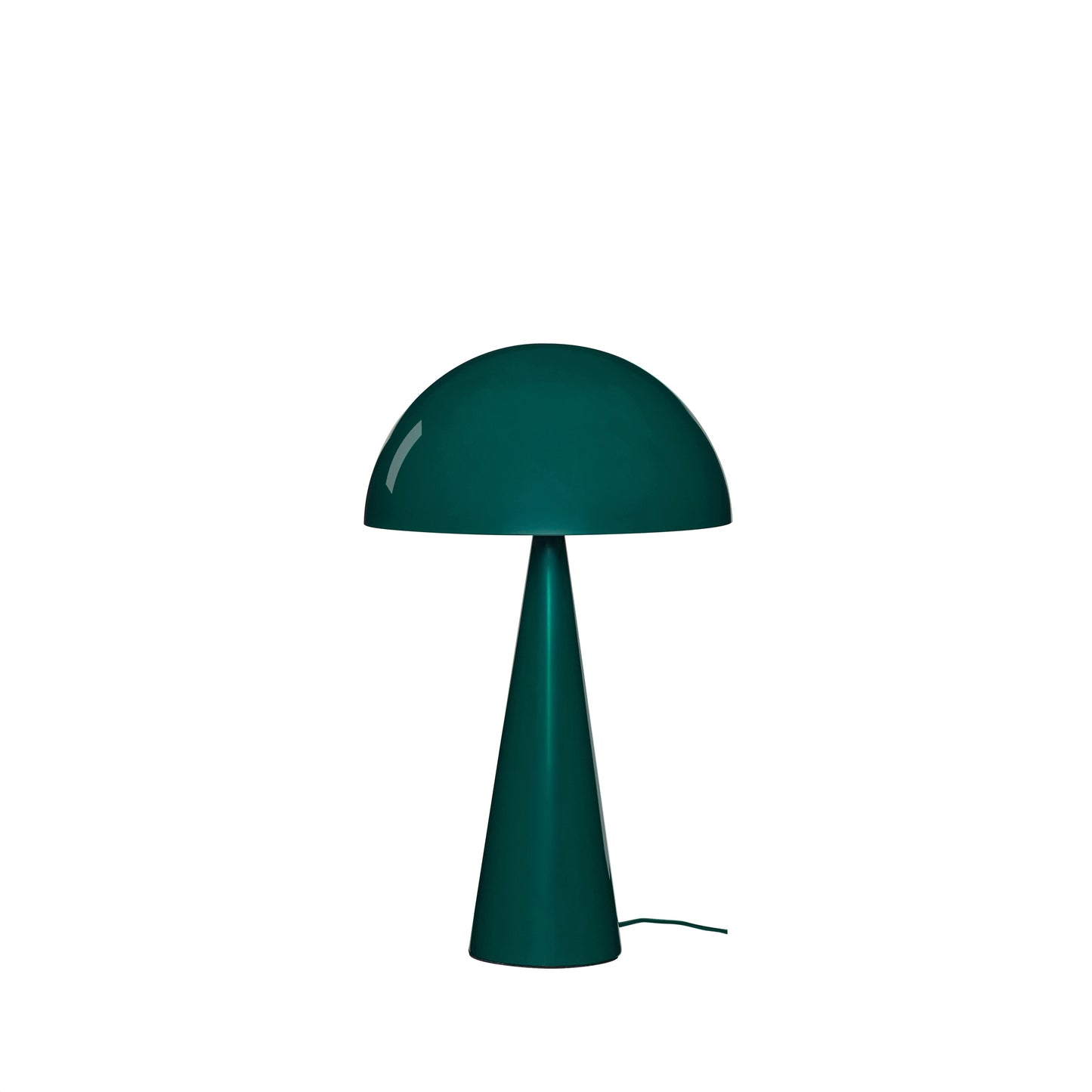 Lampe de table Mush haute vert foncé