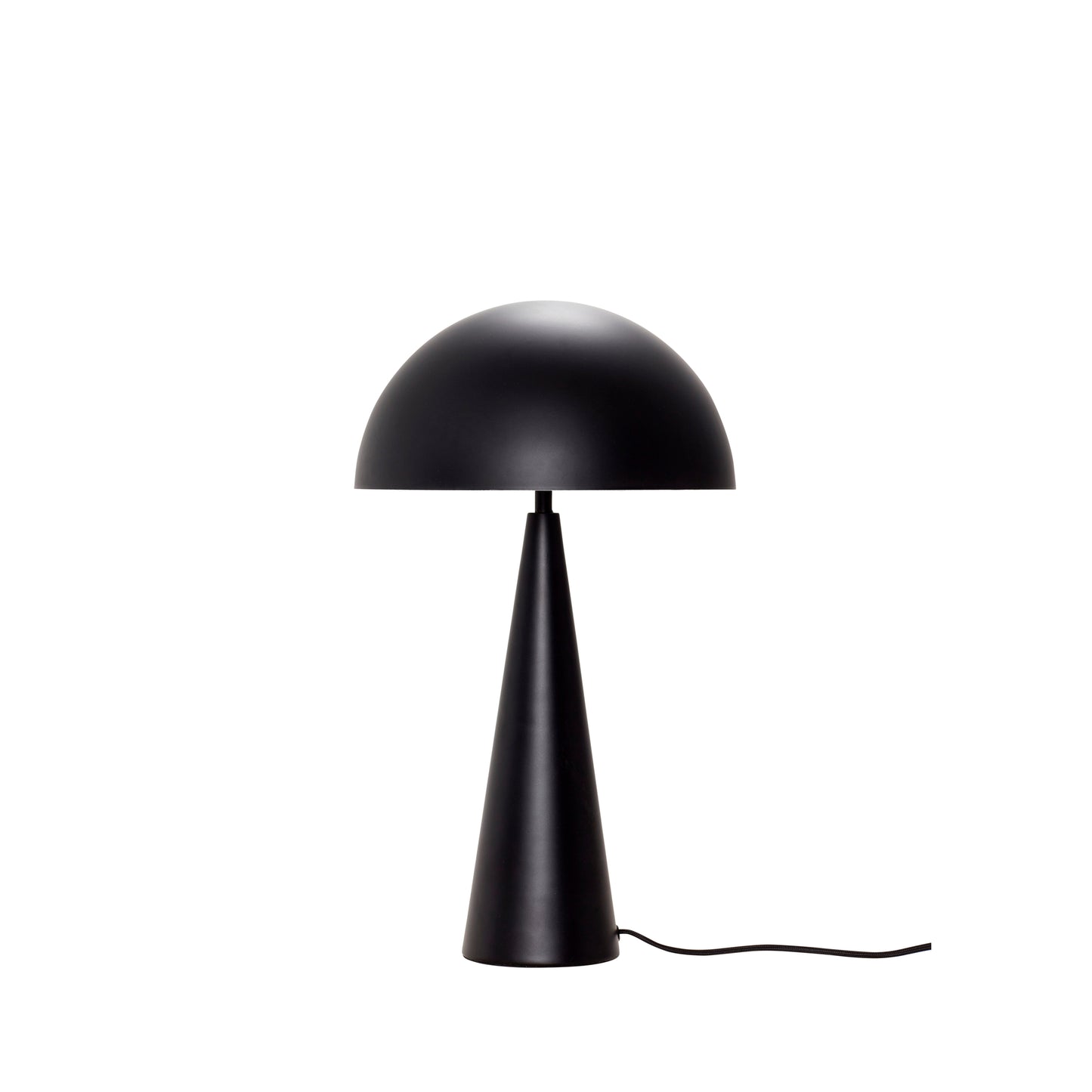 Mush lampe de table haute noire