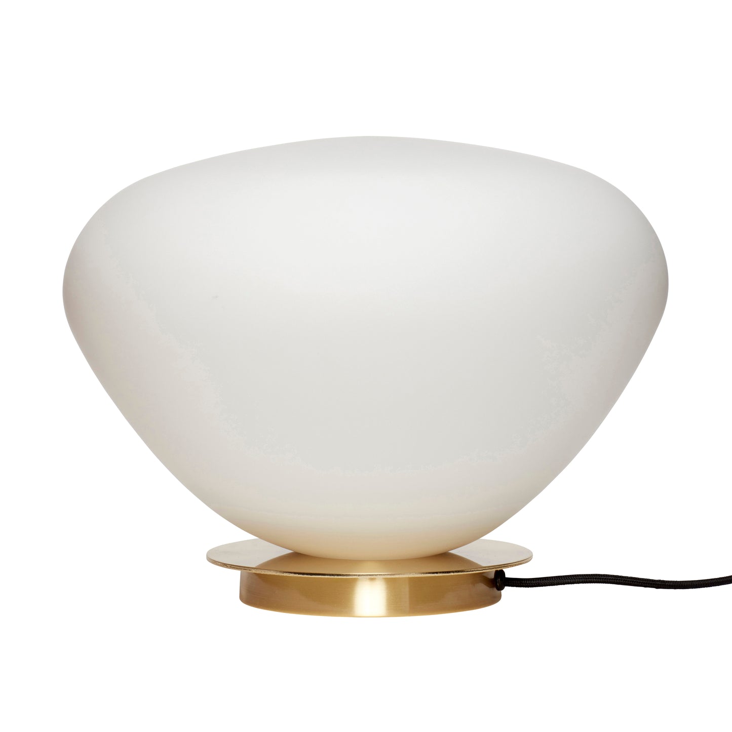 Lampe de table Bean blanche