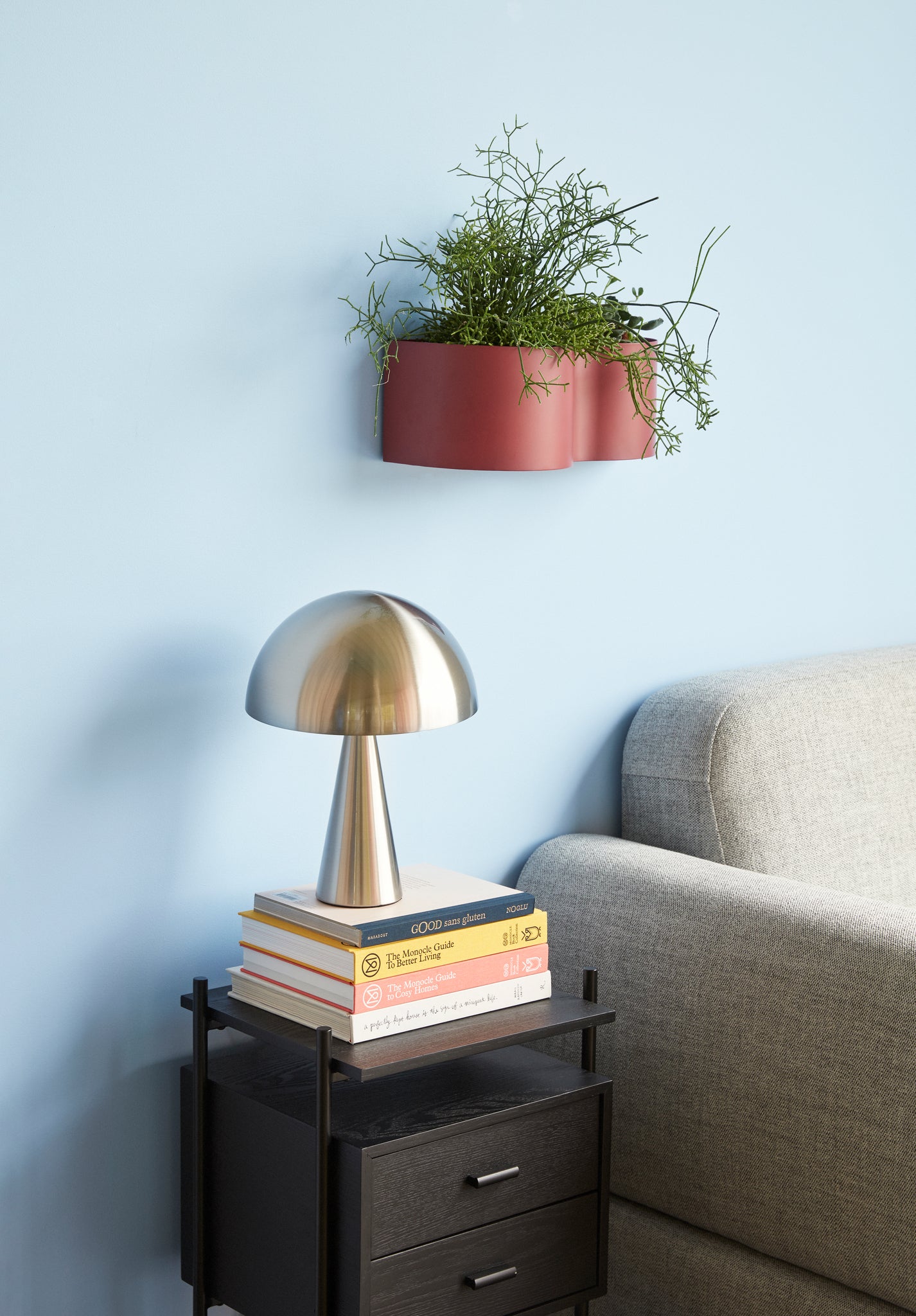 Lampe de table Mush Mini Nickel