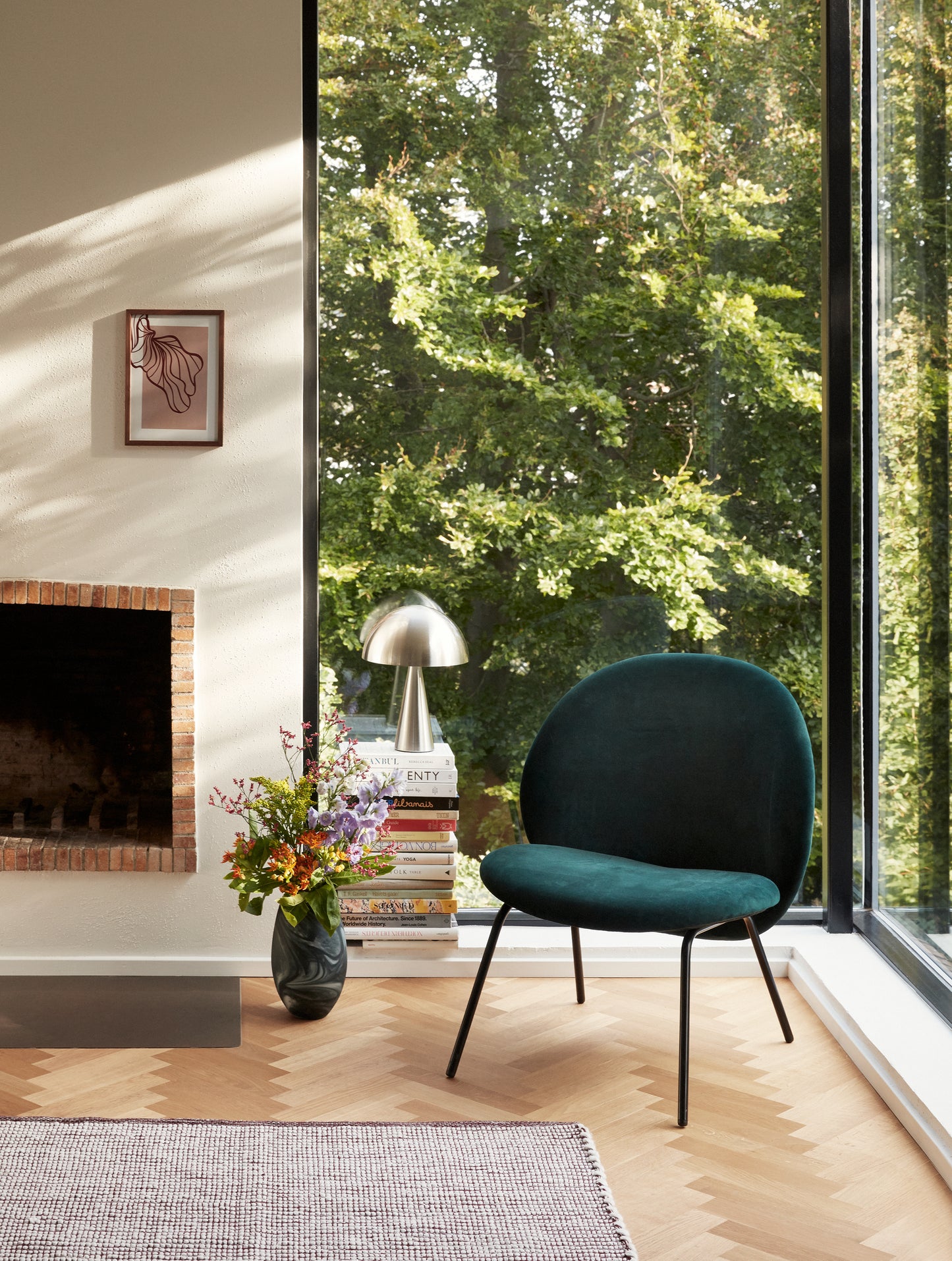 Lampe de table Mush Mini Nickel