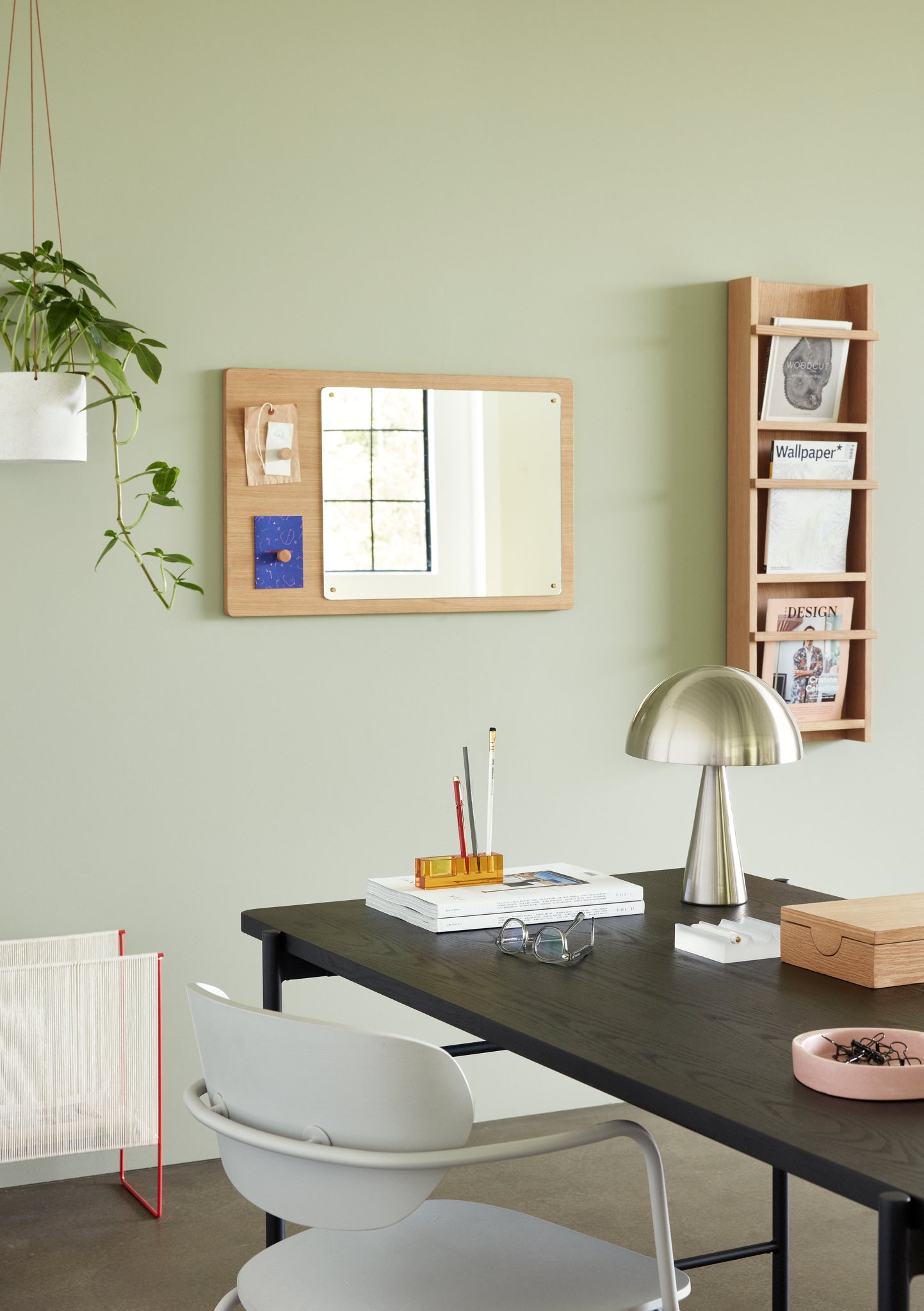 Lampe de table Mush Mini Nickel