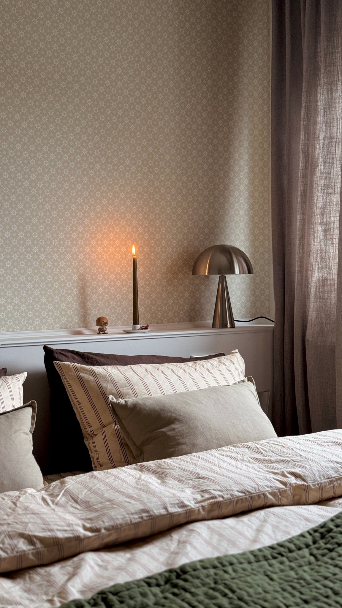 Lampe de table Mush Mini Nickel