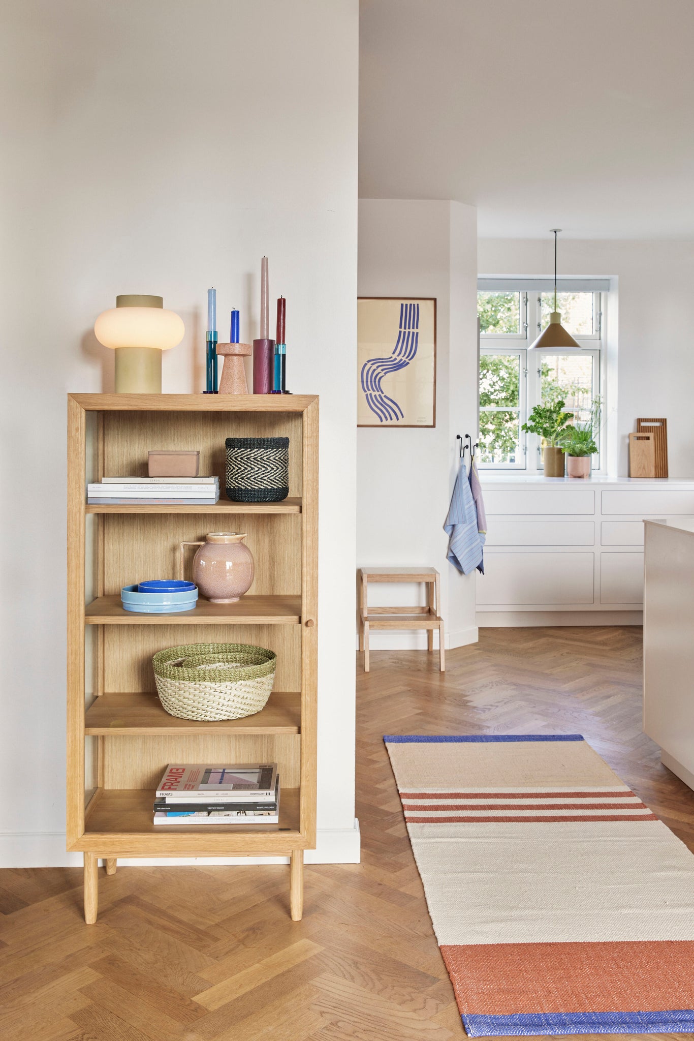 Lampe de table beige