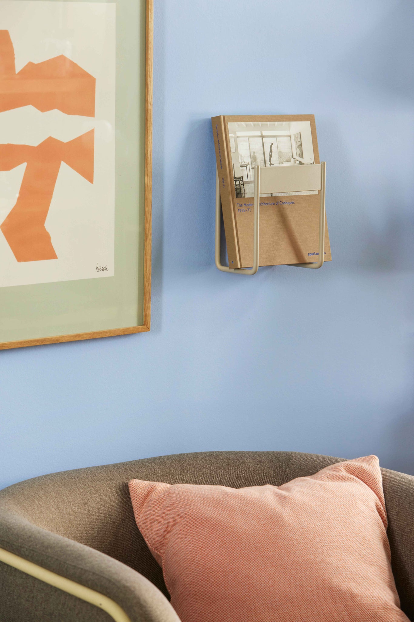 Porte-revues Inbetween gris clair