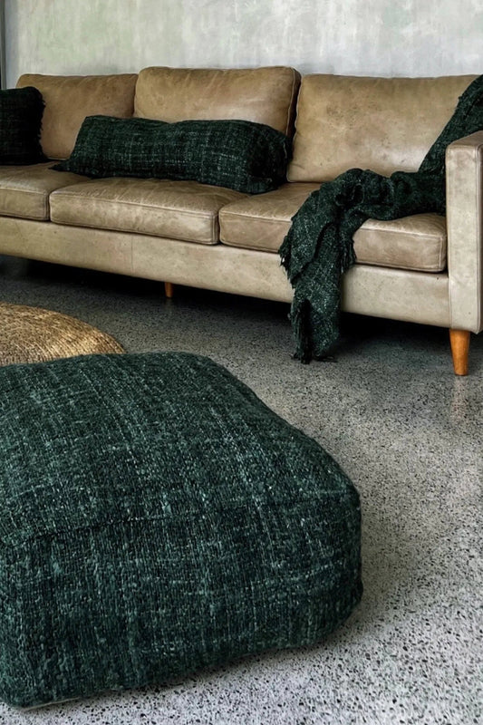 Le pouf Oh My Gee - Vert Forêt