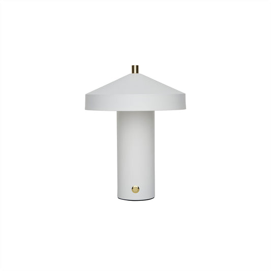 Lampe de table LED Hatto blanc