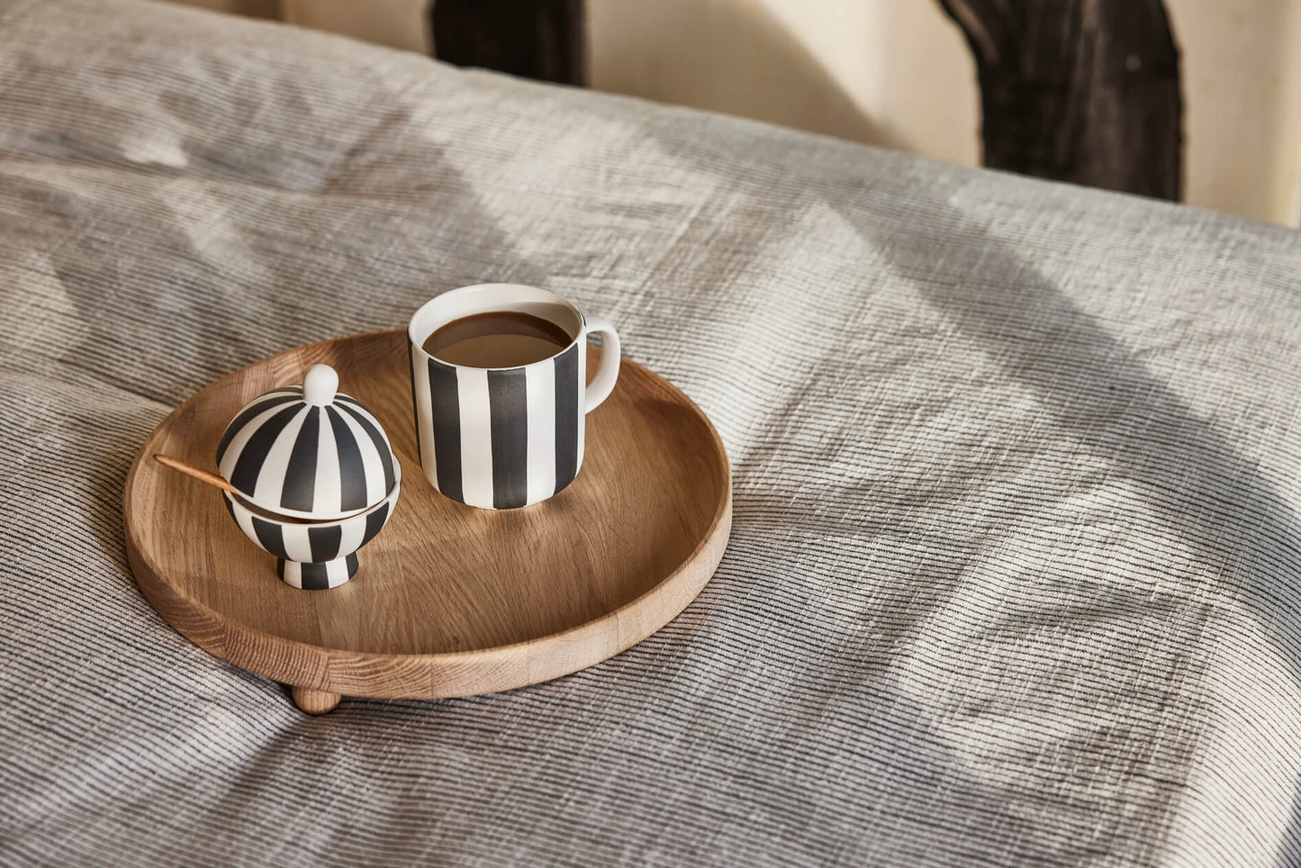 Sucrier-Bonbonnière Toppu en grés