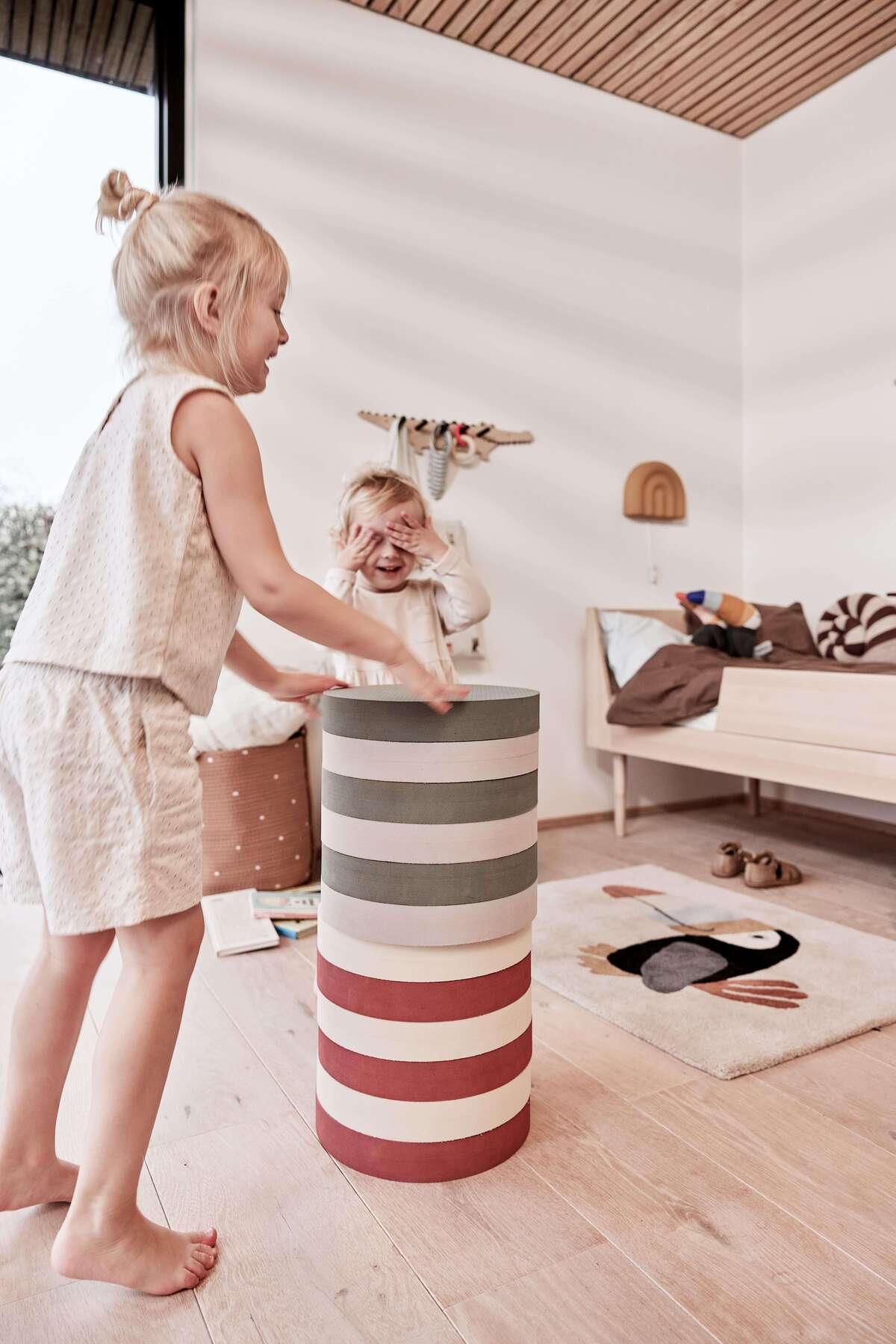 Tapis Toucan en fibre naturelle