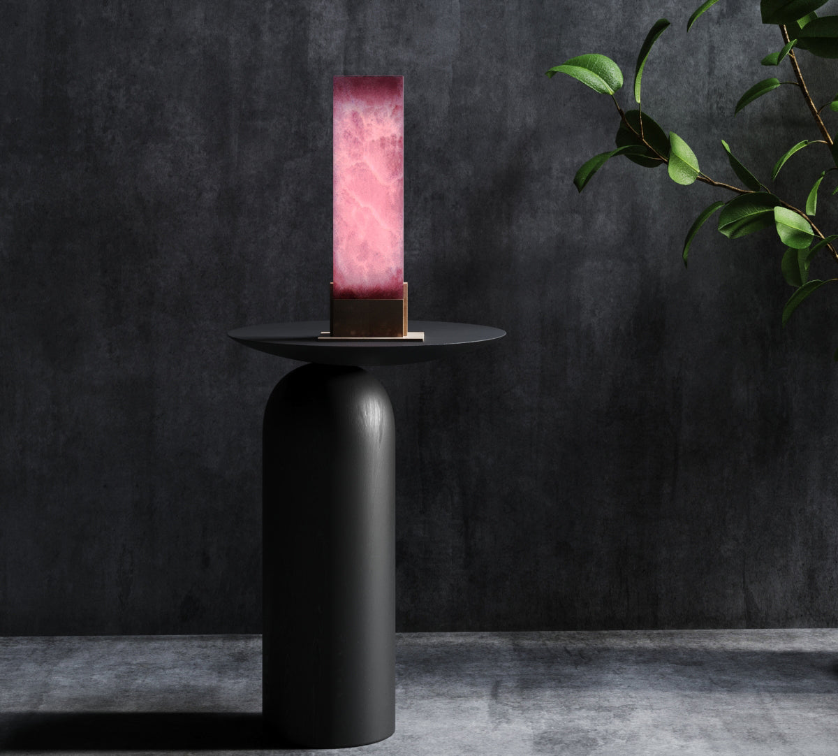 Lampe Onyx Rose "Whindu"