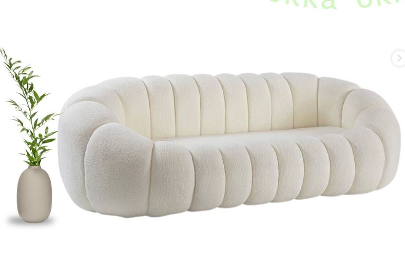 Marshmallow 3-seater sofa