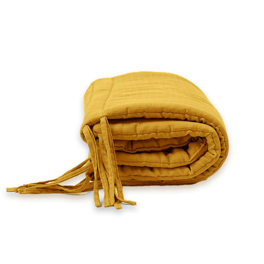 tour de lit coton bio honey made in france papate